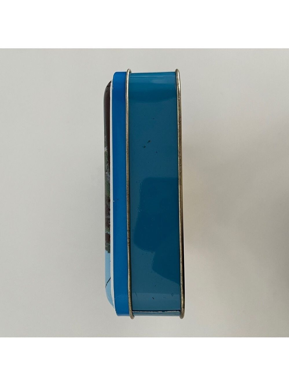 VINTAGE Riley's Toffee Niagara Falls Rectangular Tin Decor Storage Landmarks - Picture 12 of 17